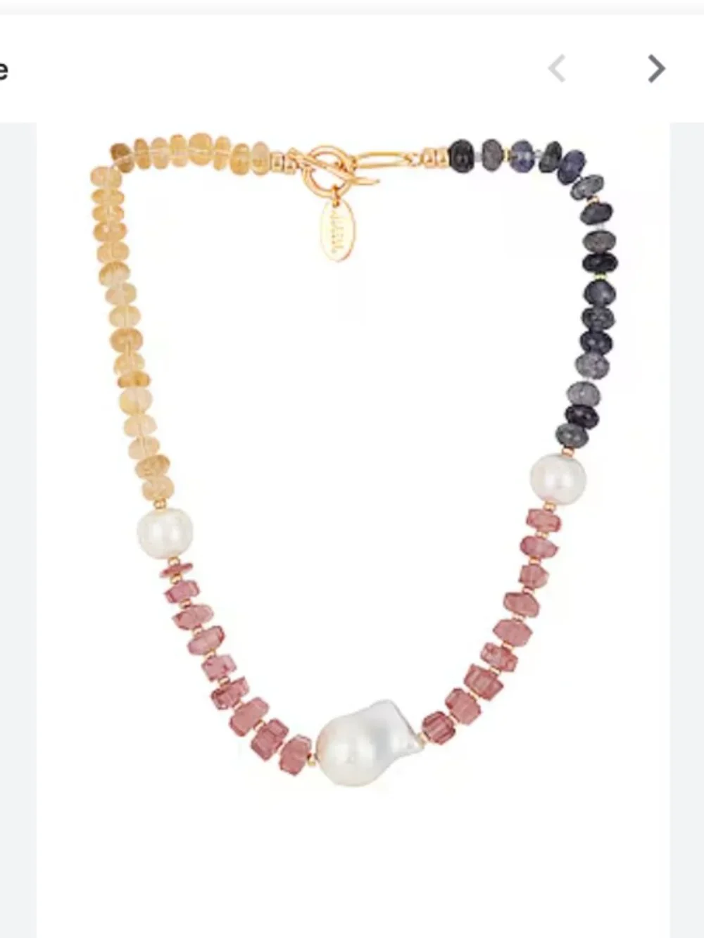 Lizzie Fortunato "Ray" necklace - Picture 1 of 8